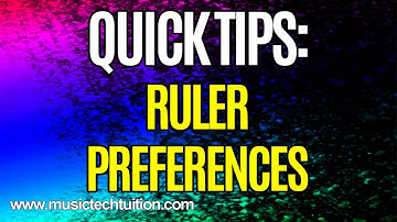 Quick Tips: Ruler Preferences (Stop clicking turning cycle on and off and zoom behaviour)