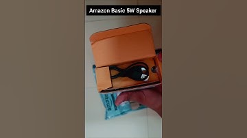 Unboxing Amazon Basic 5W Bluetooth Speaker 🔊 #shorts #trending #viral #Nitishiconic