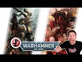 Warhammer 40000  space wolves vs chaos knights 