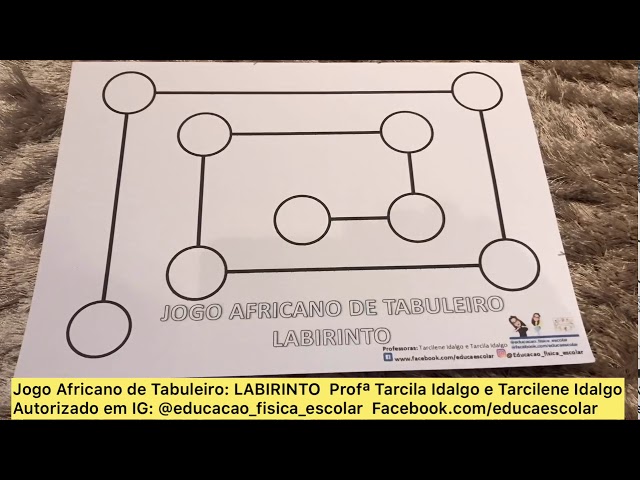 EDUCAÇÃO FÍSICA – JOGO AFRICANO LABIRINTO – Conexão Escola SME