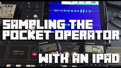 Beat Twirl iPad Demo PLUS Free Pocket Operator Samples