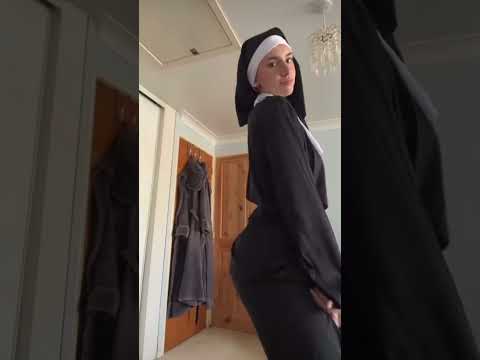 Erotic Dance With A Nun Dress