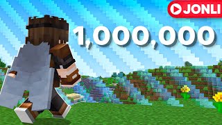Minecraftda Million Block Yuramiz Million Obunachi Sharafiga