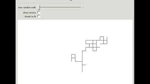 Lattice Random Walk in 2D