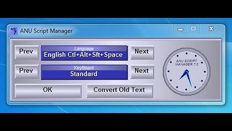 ANUSCRIPT 7 INSTALLATION   LESSON   1