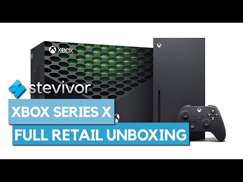 Xbox Series X full retail unboxing (with controller) | Stevivor