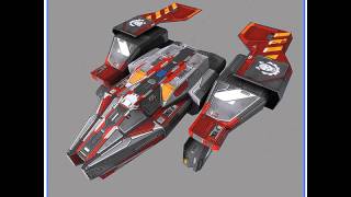 6X LowRes SpaceShips 3D model from CGTrader.com