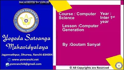 Lecture-02 | Class-11 | History Evolution-1 By Asst. Prof. Goutam Sanyal | YSM Ranchi