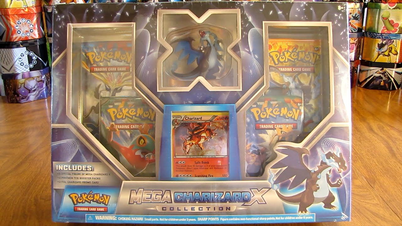 Mega Charizard X - Pokemon TCG Figures