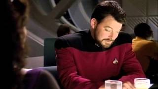 Cdr Riker misses those things about himself.