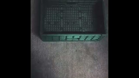 Collapsible plastic crates; Vented crates for fruits and vegetables.