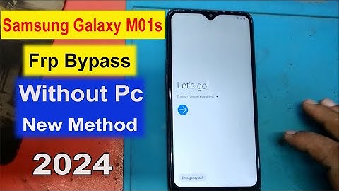 Samsung Galaxy M01s Frp Bypass 2024 | 100% New Method