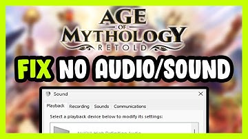 How to FIX Age of Mythology: Retold No Audio/Sound Not Working
