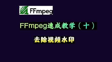 FFmpeg 速成教学（十）：去除视频水印