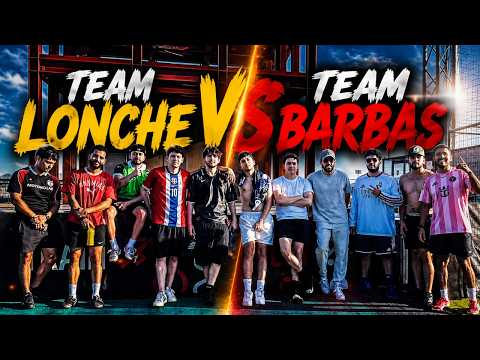 ARMÉ MI EQUIPO DE FÚTBOL PARA DERROTAR AL TEAM BARBAS | LONCHE