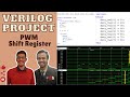 Verilog Project | PWM Shift Register | Xilinx Vivado | Electronics Project