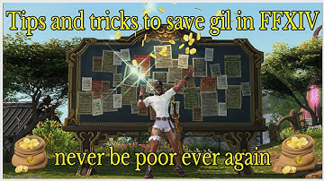 How to save gil in ffxiv regardless of expansion