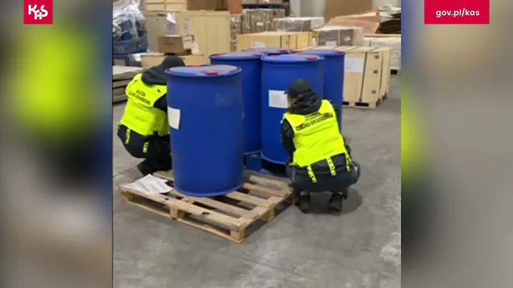 KAS zatrzymała 1 tonę substancji psychotropowej – prekursora „pigułki gwałtu”