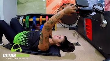 Tríceps Testa Com Halter Em Decúbito Dorsal (Deitado)