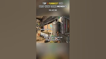 Top 3 Funniest COD Prop Hunt Game Moments