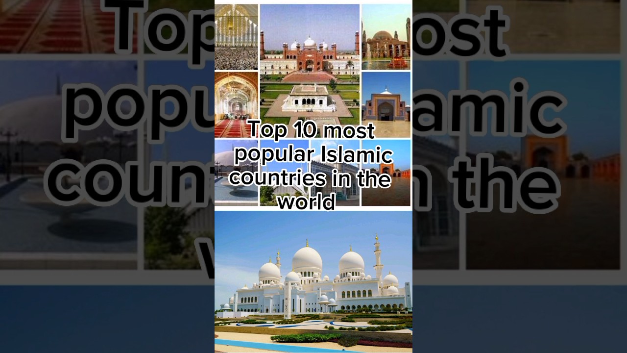 Top 10 most popular Muslim countries in the world 