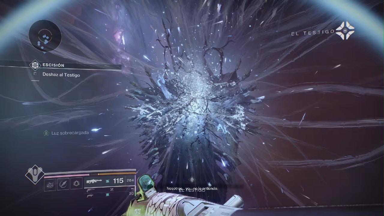Destiny 2 testigo - YouTube