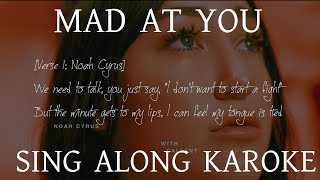 Mad at You Karaoke | Noah Cyrus, Gallant | with Lyrics Instrumental | KRS