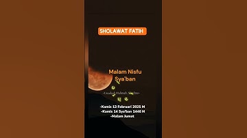 Sholawat Fatih #sholawatfatih #shorts #viralvideo #trending #bulansyaban