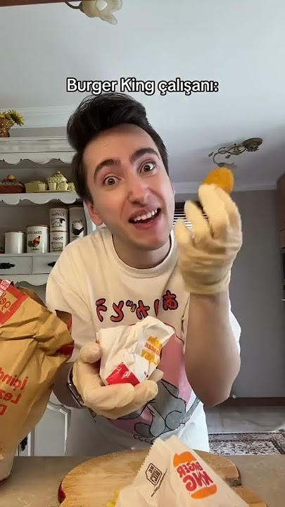 Burger king çalışanı olmak