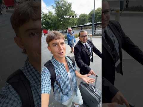 Definitely not used to this type of service 😅