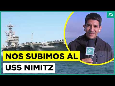 Meganoticias accede exclusivamente al portaaviones USS Nimitz de la Armada estadounidense