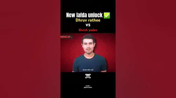 Elvish vs dhruv rathee new lafda ✅ ||  #dhruvrathee #elvishyadav #shorts #youtubeshorts #ytshorts