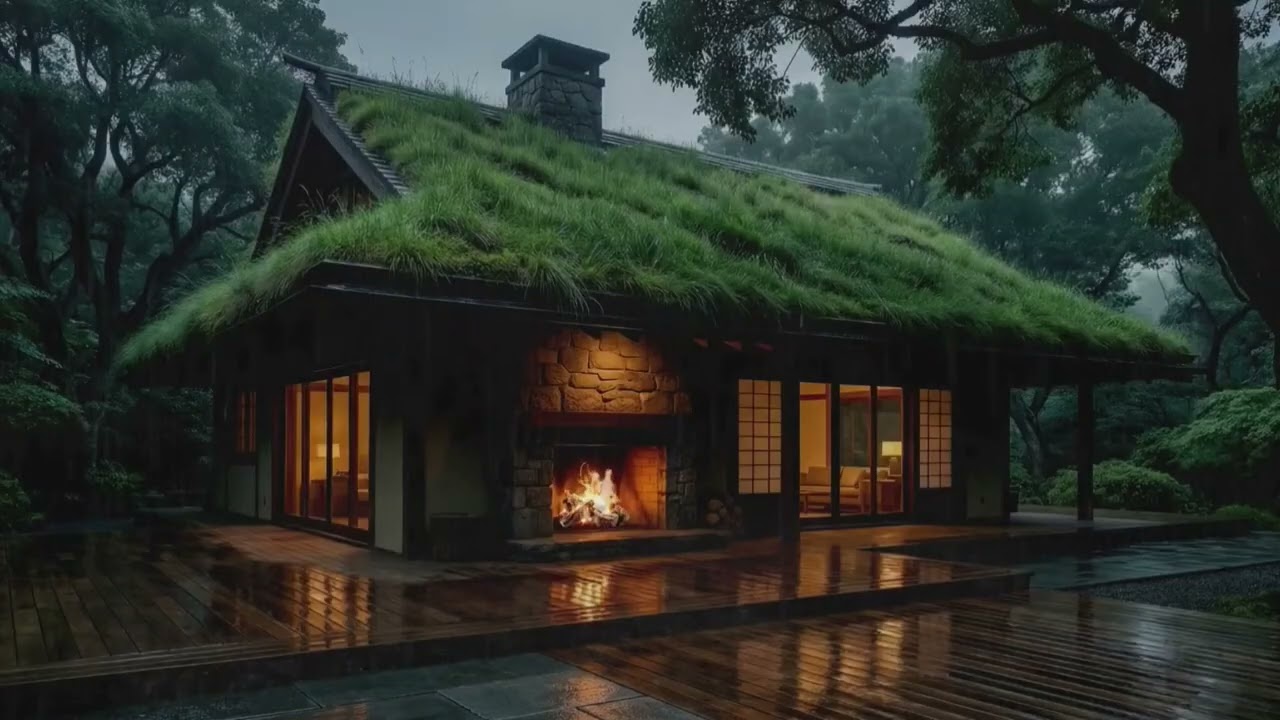 🎧⚡ 10 Hours of Thunderstorm & Rain Ambience 🌧️ | Soothing Sounds for Deep Sleep & Meditation 🌙💤