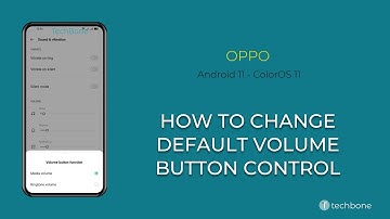 How to Change Default Volume button control - Oppo [Android 11 - ColorOS 11]