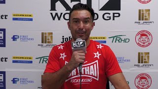 【試合後インタビュー】ダニロ・ザノリニ 22.9.11横浜 K-1 WORLD GP 2022 JAPAN～よこはまつり～