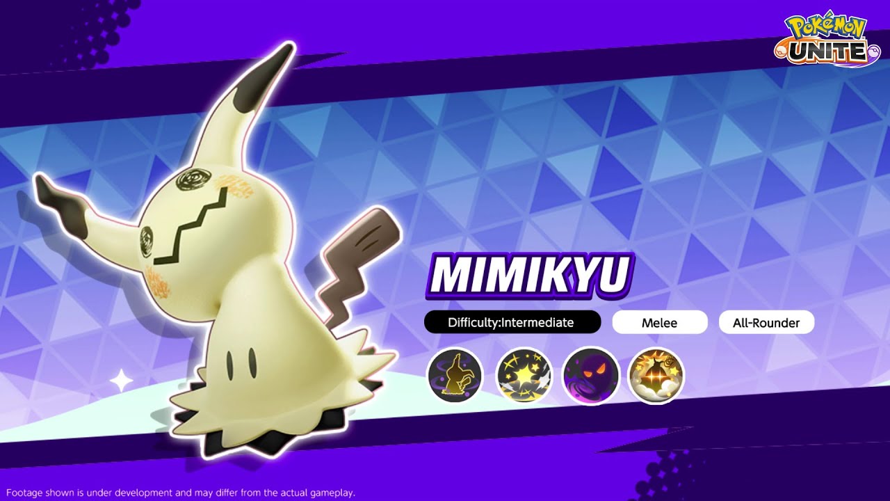 MIMIKYU POKEMON UNITE 