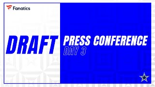 LIVE: NFL Draft Day 3 Press Conference | Dallas Cowboys 2022