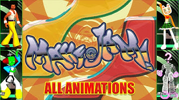 DDR 1stMIX: MAKE A JAM (All Animations)