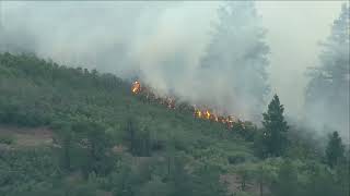 Quarry Fire burns about 100 acres, nearly 600 home under evacuation orders