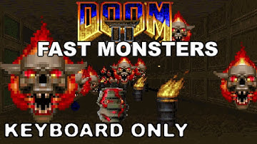 Doom II - MAPS 21-25 - Fast Ultra-Violence 100% - KEYBOARD ONLY