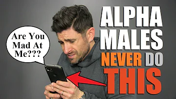 How does an alpha male flirt?