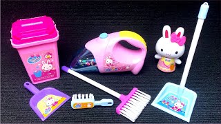Pink Rabbit Mini Cleaning Playset Satisfying with unboxing Compilation Toys ASMR