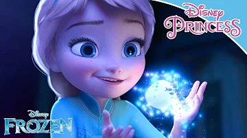 Frozen | Anna and Elsa Play in the Snow | Disney Princess | Disney Junior Arabia