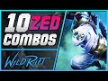 10 BEST Combos Every Wild Rift Zed Player Should Know - LoL Mobile Zed Guide