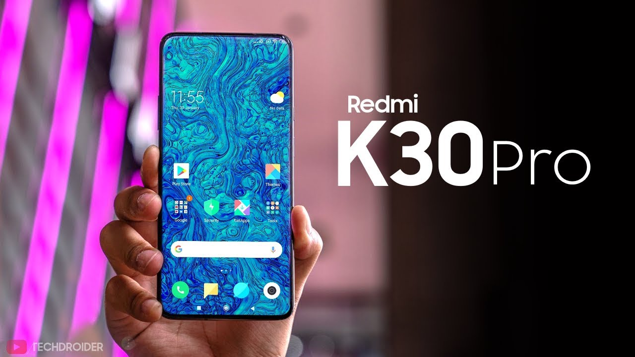 Redmi K30 5g Дисплей