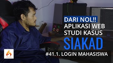 #41.1. Login Mahasiswa | Aplikasi Sistem Informasi Akademik (SIAKAD) Berbasis Web