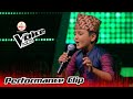 Kshitiz Paudel "Tunguna Ko Dhun Ma..." |The Voice Kids - 2021