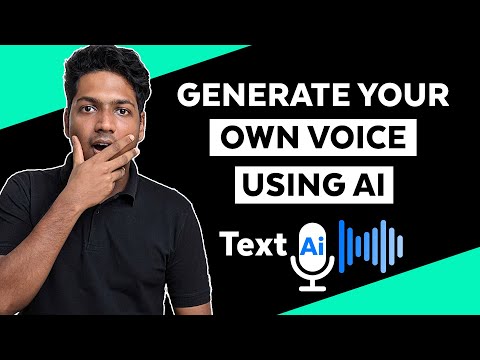 How to Generate Your Own Voice - Text to Speech