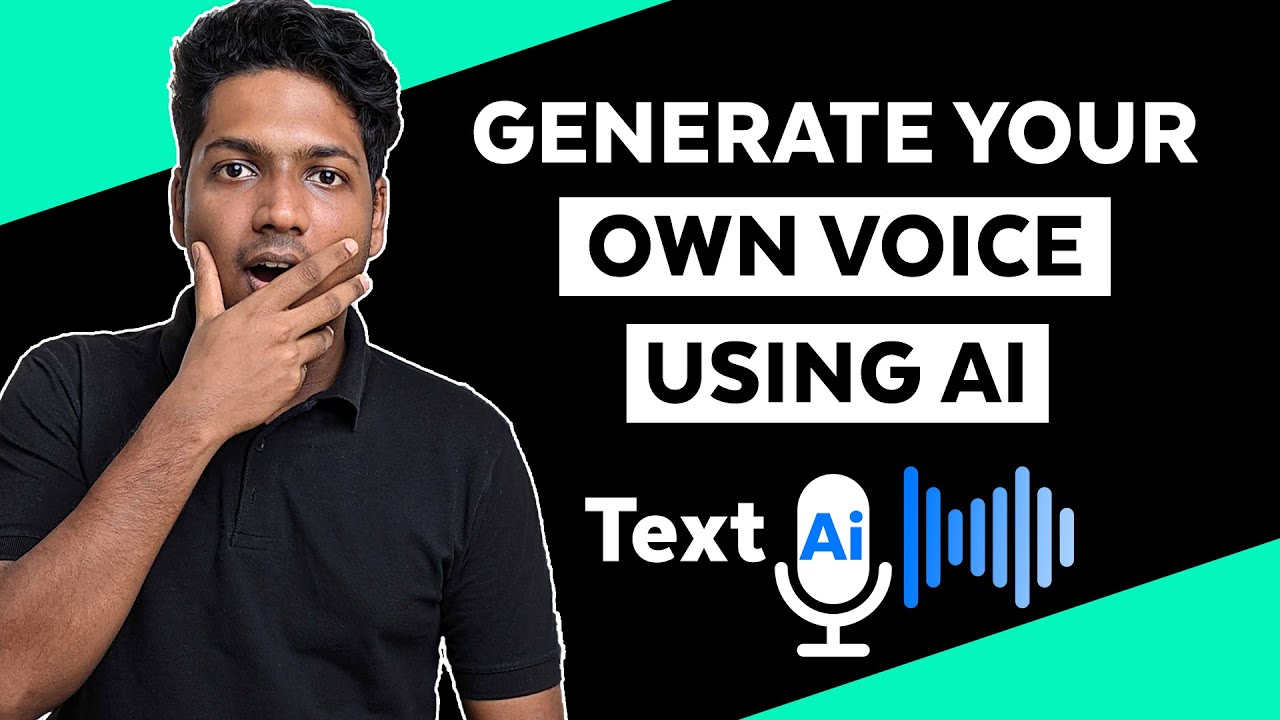 ⁣How to Generate Your Own Voice - Text to Speech