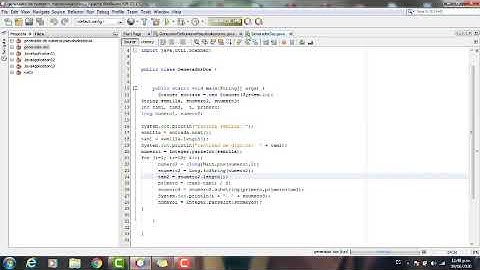 generador de números pseudoaleatorios java netbeans